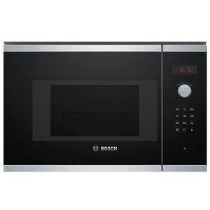 Bosch BEL523MS0B Series 4 Built In Microwave & Grill For Wall Unit - STAINLESS STEEL