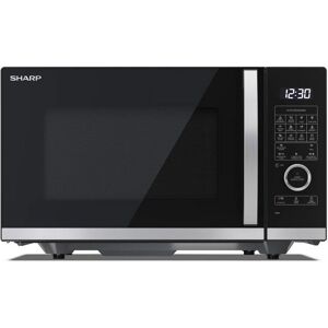 Sharp YC QC254AU B Combination Microwave Oven in Black 25L 900W