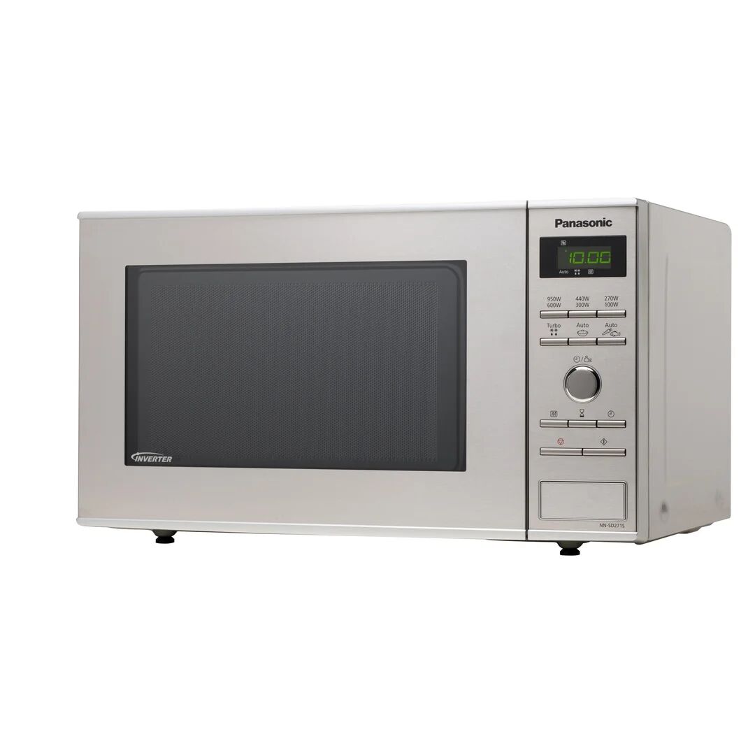 Panasonic Solo Microwave - Stainless Steel gray 27.9 H x 48.8 W x 39.5 D cm