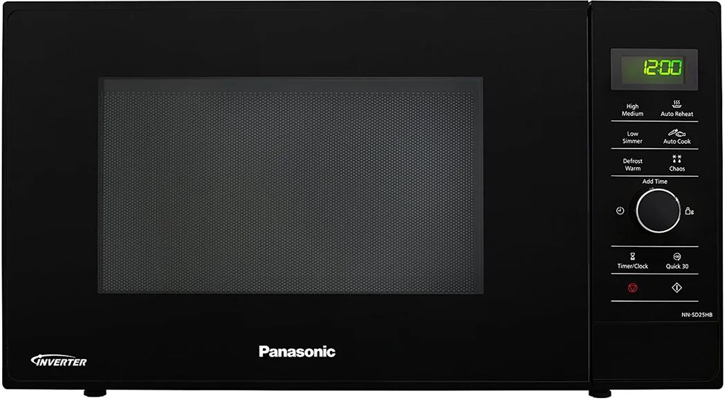 Panasonic Solo Compact Countertop Microwave, Black black 27.9 H x 48.8 W x 39.5 D cm