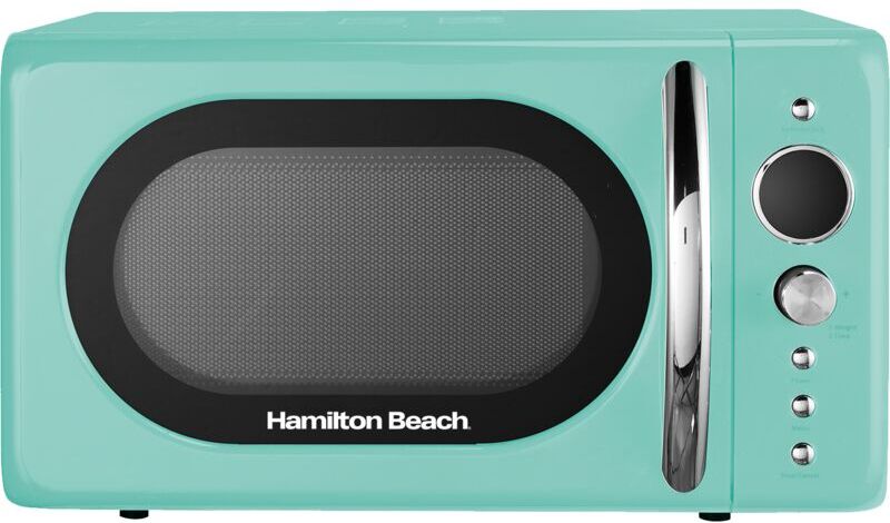 20L Retro Mint Microwave - Hamilton Beach