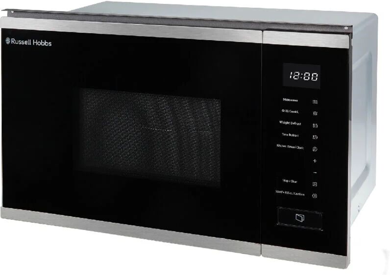 Built in Digital Microwave Grill 20L RHBM2002SS - Grey - Russell Hobbs