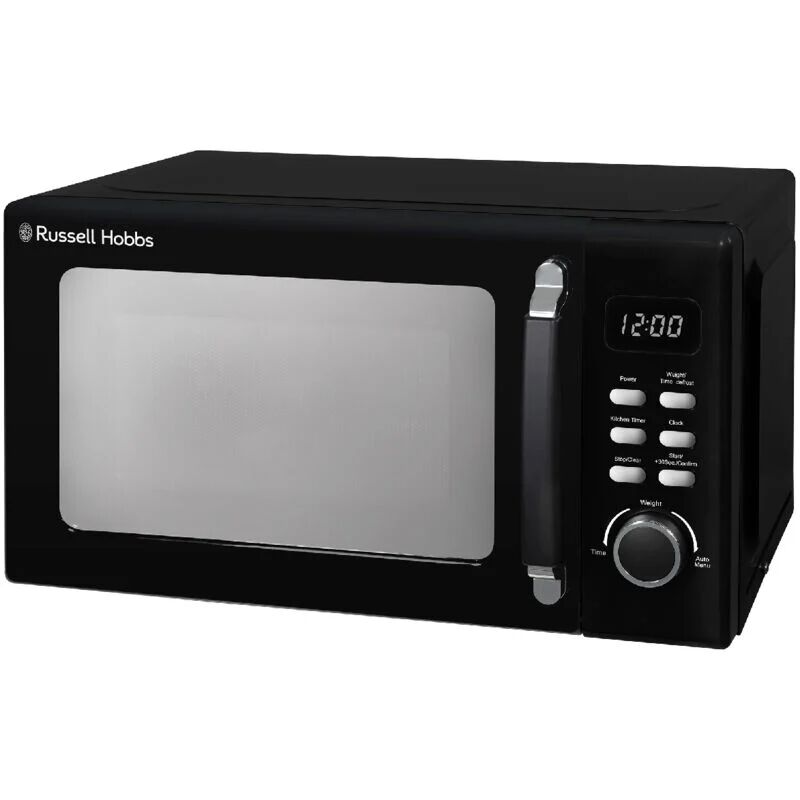 Digital Microwave Black 800W 20L RHM2026B - Black - Russell Hobbs