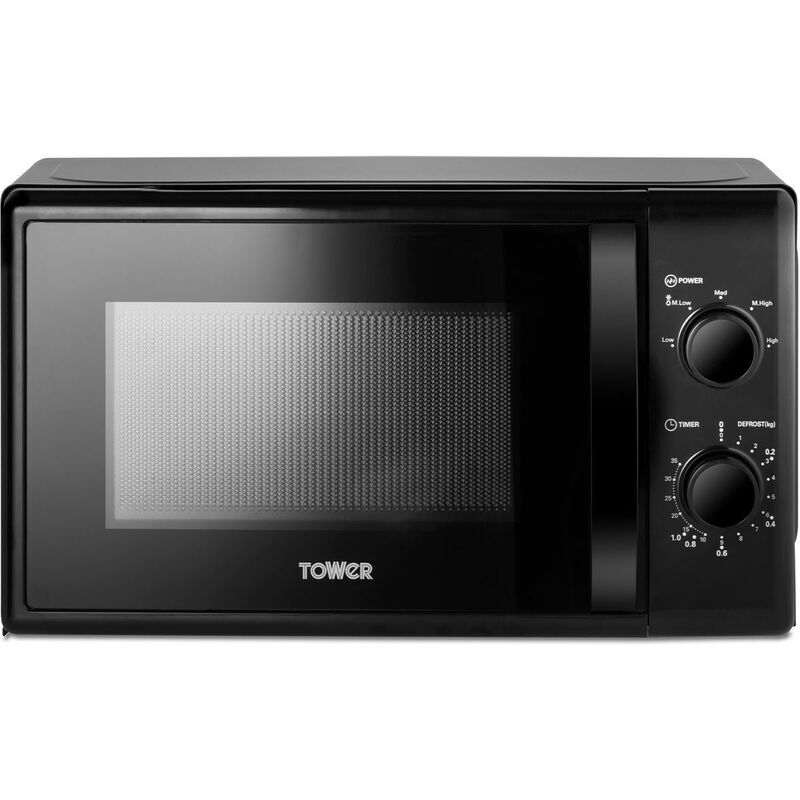 Tower - T24034BLK - Microwave 20L 700W Microwave