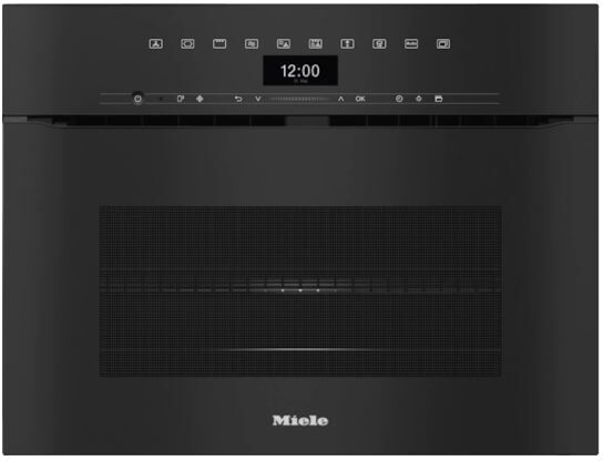 Miele H7440BMXARTLINEOBBL Built In Microwave Combination Oven- Obsidian Black