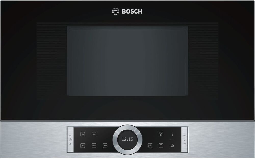 Bosch Serie 8 BFL634GS1B Built In Microwave - Stainless Steel