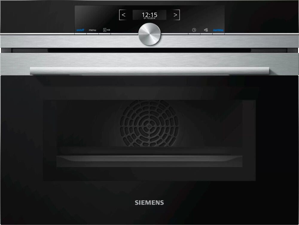 Siemens iQ700 CM633GBS1B Compact Oven with Microwave - Stainless Steel