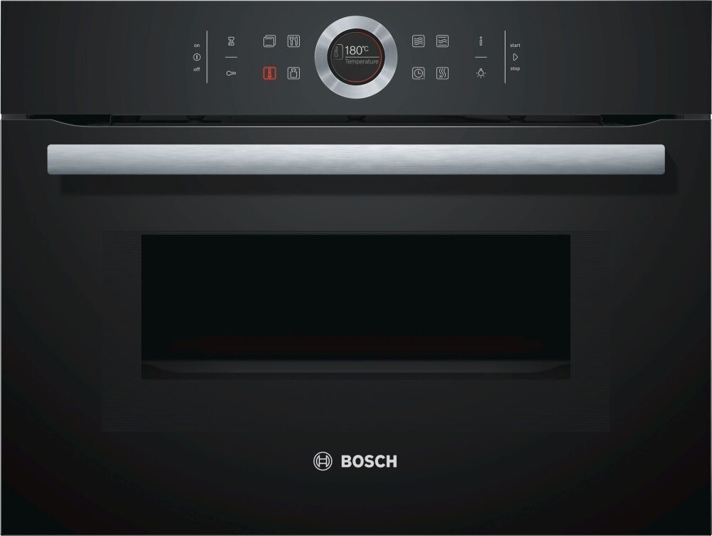 Bosch Serie 8 CMG633BB1B Built In Combination Microwave - Black