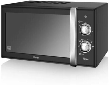 Swan Retro 20L 800W Countertop Microwave Swan