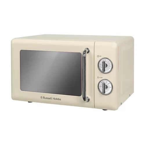 Russell Hobbs 17 L 700W Countertop Microwave Russell Hobbs Colour: Cream  - Size: 111cm H X 30cm W X 21cm D