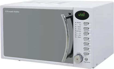 Russell Hobbs 17 L 700W Countertop Microwave Russell Hobbs Colour: White  - Size: 45cm H x 45cm W