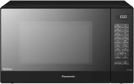 Panasonic 32 L 1000W Countertop Microwave Panasonic Colour: Black  - Size: 21cm H X 21cm W X 21cm D