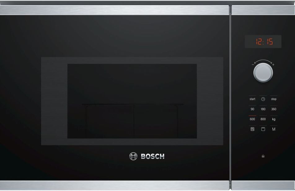 Bosch BEL523MS0B 60cm Built In Microwave With Grill - Black