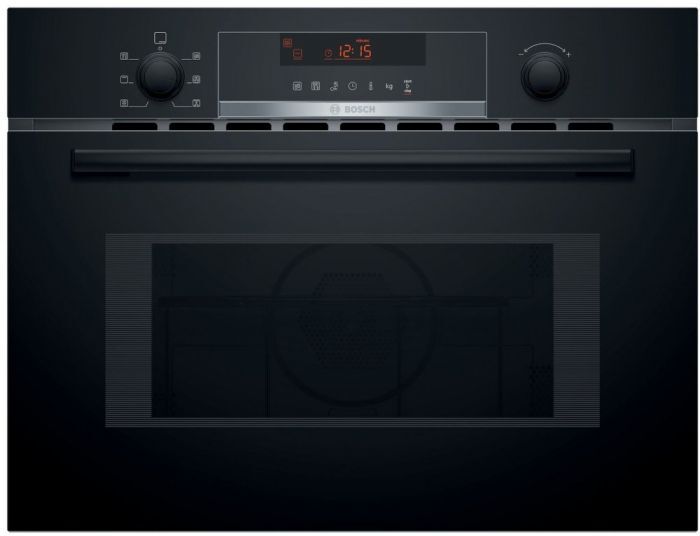 Bosch CMA583MB0B Serie 4 Built in Combi Microwave Oven - Black