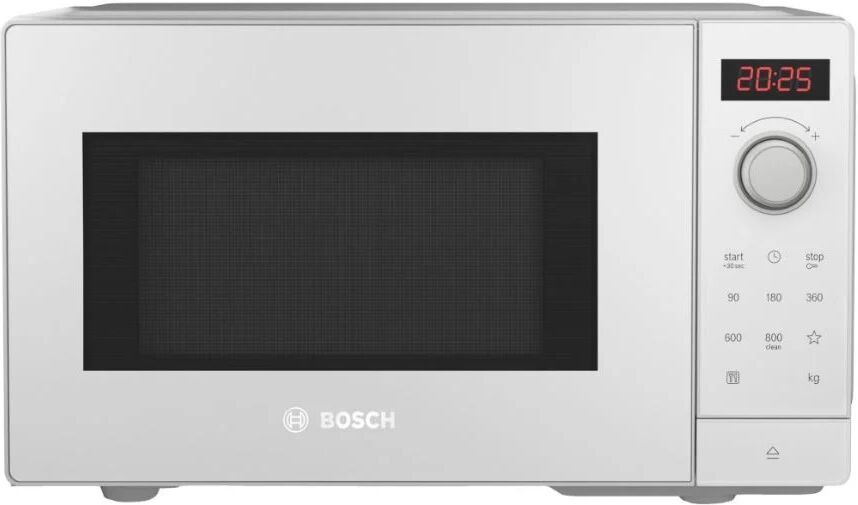 Bosch FFL023MW0B White 20 Litre Freestanding Microwave - White