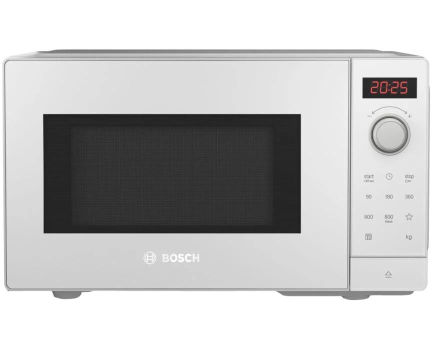 Bosch FFL023MW0B White 20 Litre Freestanding Microwave - White