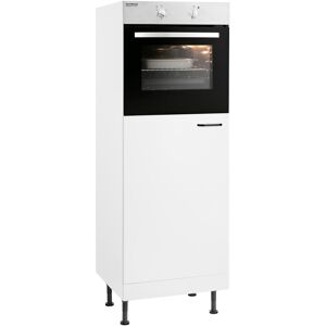 OPTIFIT Backofen/Kühlumbauschrank »Elga«, mit Soft-Close-Funktion,... weiss/weiss Größe