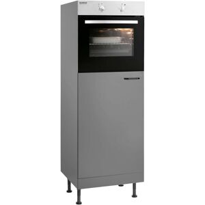 OPTIFIT Backofen/Kühlumbauschrank »Elga«, mit Soft-Close-Funktion,... basaltgrau/basaltgrau Größe