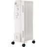 Radiateur bain d'huile Daewoo DOH-497M 1500 W Blanc