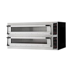 Pizzaofen Virtuoso digital BREIT - 2 Kammern 2 x 6 Pizzen Ø 350 mm