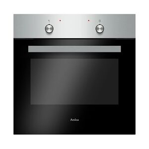 Amica EB 947 610 E, Einbaubackofen, Edelstahl, 62 L, 6 Backofenfunktionen, Umluft