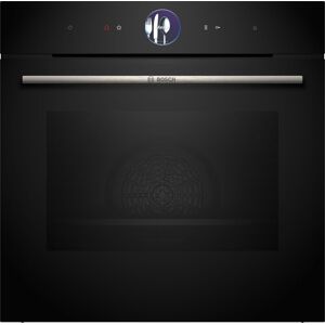 Bosch HRG7764B1 Serie 8 Einbau-Backofen mit Dampfunterstützung, 71l, Air Fry, Pyrolyse, Home Connect, Dampfstoß, A+