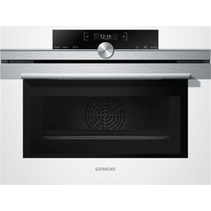 Siemens CM633GBW1 Backofen mit Mikrowelle 45 l Edelstahl, Weiß