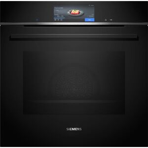 Siemens HB778G3B1 Einbau-Backofen iQ700, Integrierbarer Backofen 60 x 60cm, HomeConnect, cookControl Pro, TFT-Display, 4D-Heißluft, Schwarz