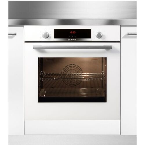 A (A+++ bis D) BOSCH Einbaubackofen "HBA533BW1" Backöfen weiß Einbaubackofen Einbaubacköfen Backöfen