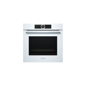 Bosch Serie   8 HBG634BW1 - Ovn - til indbygning - niche - bredde: 56 cm - dybde: 55 cm - højde: 58.5 cm - med selv-rengøring - Klasse A+ - hvid