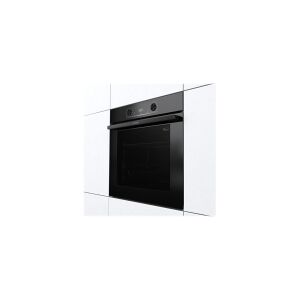 Gorenje Essential BOS6737E13BG - Ovn - med dampfunktion - til indbygning - niche - bredde: 56 cm - dybde: 55 cm - højde: 59 cm - med selv-rengøring - Klasse A - sort