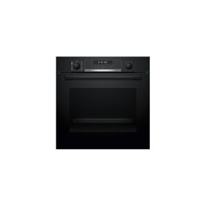 Bosch Serie   6 HRA578BB0S - Ovn - med dampfunktion - til indbygning - niche - bredde: 56 cm - dybde: 55 cm - højde: 58.5 cm - med selv-rengøring - Klasse A - sort