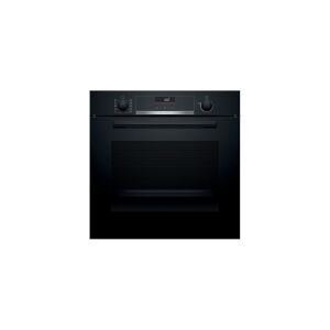 Bosch Serie   6 HBA5360B0 - Ovn - til indbygning - niche - bredde: 56 cm - dybde: 55 cm - højde: 58.5 cm - med selv-rengøring - Klasse A - sort