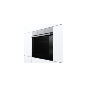 Gorenje Essential BO6717E03X - Ovn - med dampfunktion - til indbygning - niche - bredde: 56 cm - dybde: 55 cm - højde: 59 cm - med selv-rengøring - Klasse A - rustfrit stål