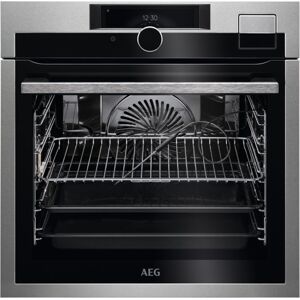 AEG bse999330m horno de vapor cookview con conectividad display capacitivo tft a color con mando master y cámara de visión remot