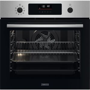 Zanussi zopxd6xn horno pirolítico (3 ciclos) multifunción «plussteam» de 9 posiciones con cavidad xxl display explore con mandos