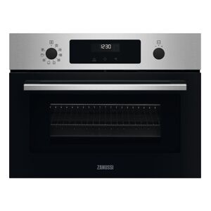 Zanussi zvekm6x2 horno y microondas compacto integrable con 9 funciones de horno + microondas reloj electrónico programable mand