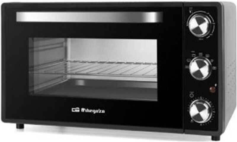 Orbegozo 17657 or horno de sobremesa hot 386/ 2000w/ capacidad 38l/ negro