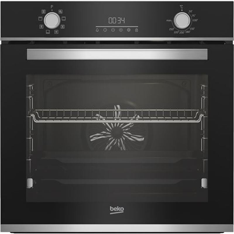 Beko bbim13300xd horno independiente multifunción cristal negro