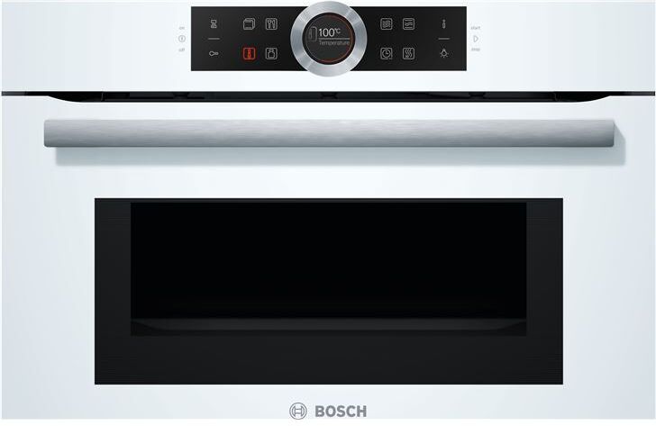 Bosch cmg633bw1 horno compacto con microondas independiente