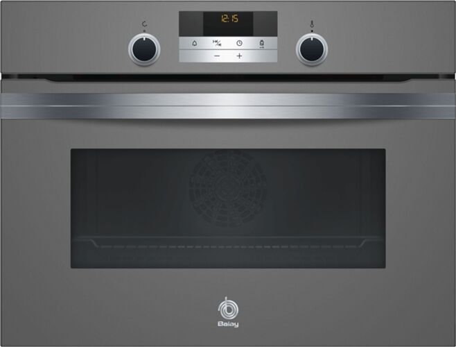 Balay Horno BALAY 3CB5351A0 (47 L - 59.4 cm - Hidrolítico - Gris)