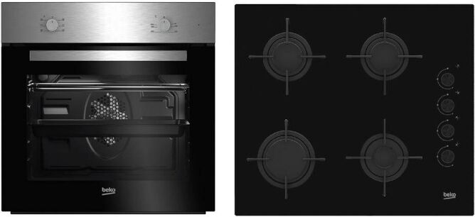 Beko Horno BEKO Bse21031cxd (66 L - 59.4 cm - Inox)