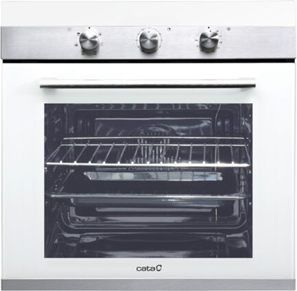 CATA Horno CATA fondo reducido CM 760 AS WH (50 L - 59.5 cm - Blanco)