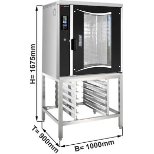 GGM GASTRO - Four combiné de boulangerie - Touch - 10x EN 60x40 - incl. Support & Porte-plaque