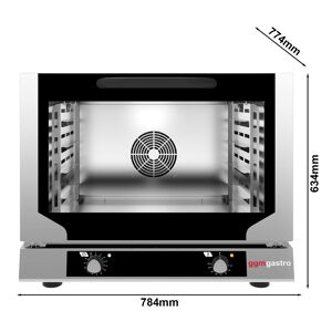 GGM GASTRO - Four à air chaud KOMPAKT - Manuel - 4x EN 60x40 ou GN 1/1