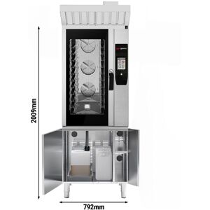 GGM Gastro - Grill de poulet electrique - Touch - 10x GN 1/1 - avec systeme de recuperation des graisses