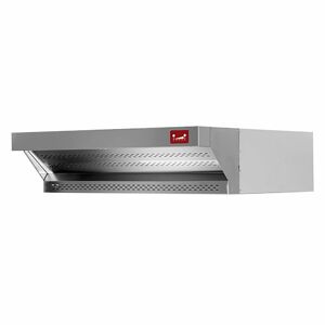 GGM Gastro - Hotte inox pour four a pizza - avec moteur 0,07 kw Argent