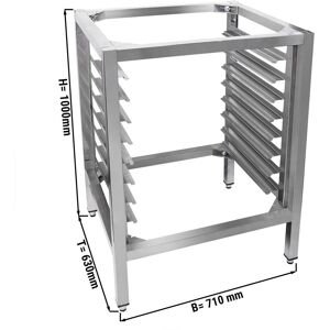 GGM Gastro - Support pour four combine - KB511 & KB1011 Argent