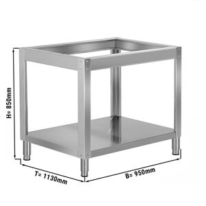 GGM Gastro - Support pour four a pizza - PDP66T, PDP66TD & PDP66TTC Argent