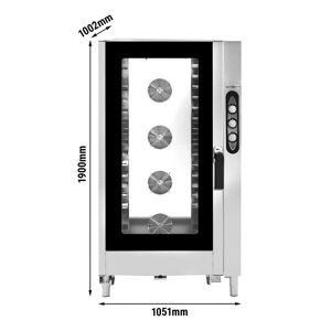 GGM GASTRO - Four combiné - Digital - 20x GN 2/1